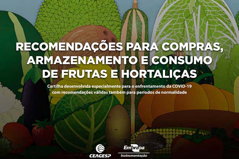 Cartilha orienta para compra e conservação de hortigranjeiros
