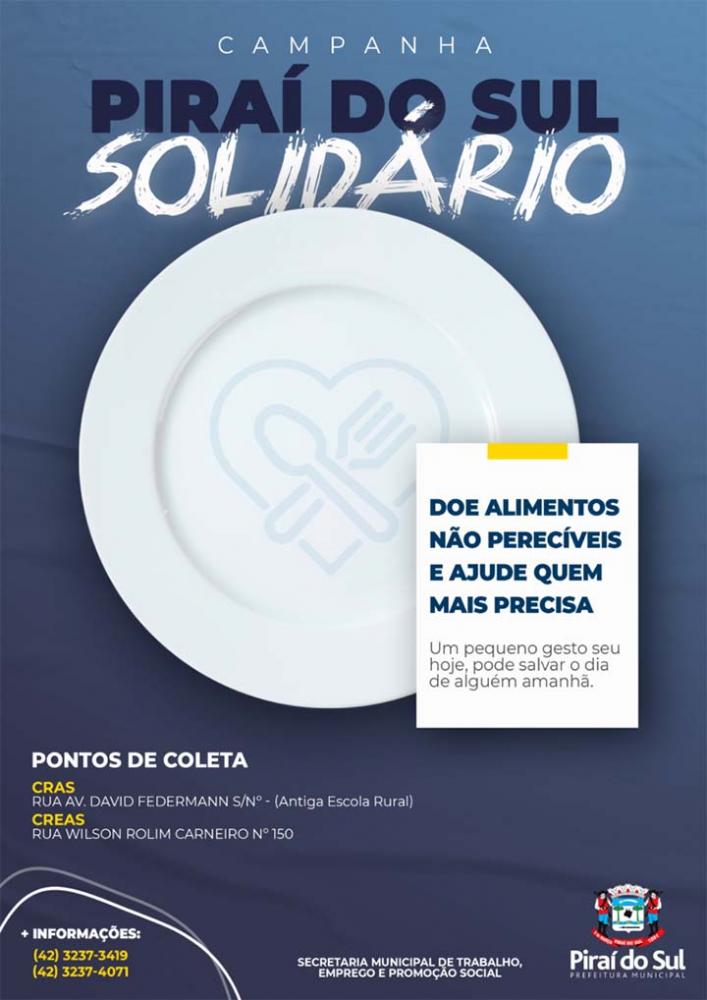 Prefeitura lança a campanha 