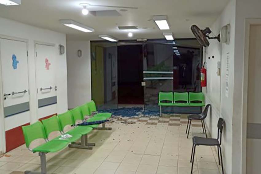 Ladrões vandalizam e furtam aparelhos eletrônicos das Unidades de Saúde Piraí do Sul