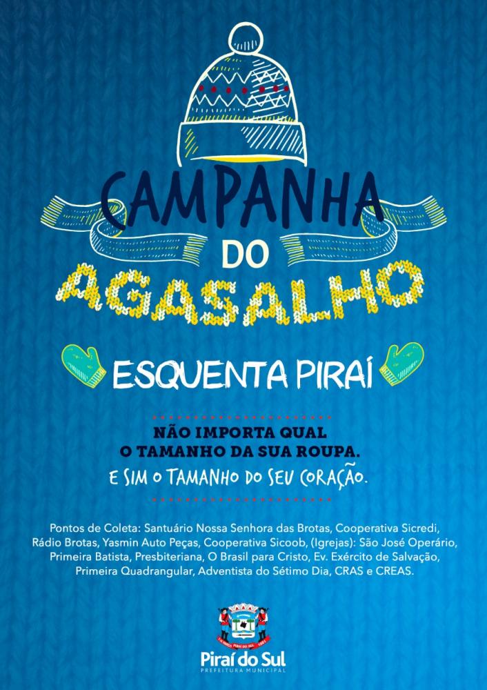 Lançamento da campanha “Esquenta Piraí” traz apelo de solidariedade aos Piraienses.