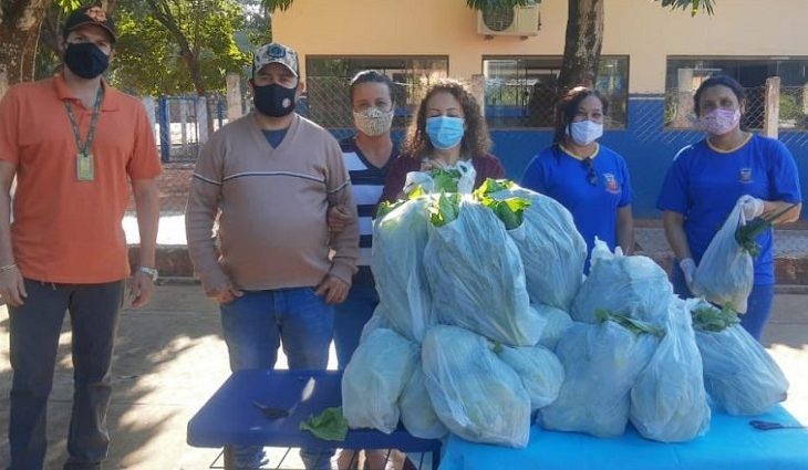 “Não coma menos, coma melhor”: através da Agraer, alunos de Angélica recebem alimentos do PNAE