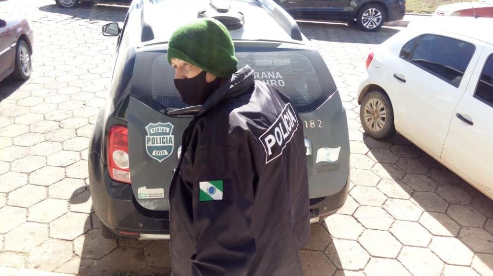 Polícia Civil de Piraí do Sul prende pai que violentou sexualmente filha de 8 anos