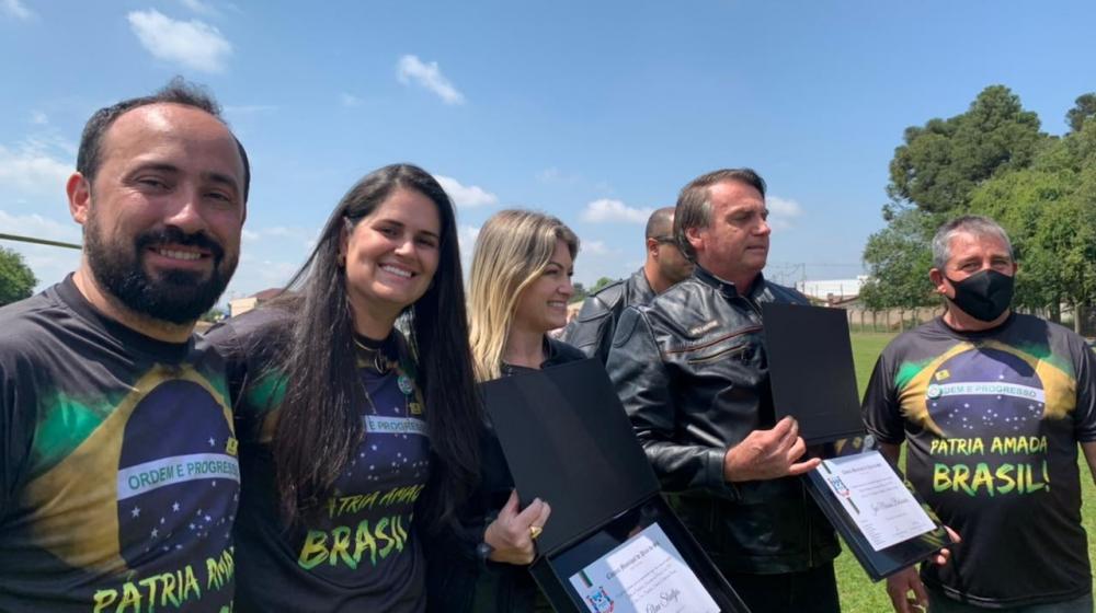 Título de Cidadania Honorária de Piraí do Sul é entregue ao Presidente Bolsonaro