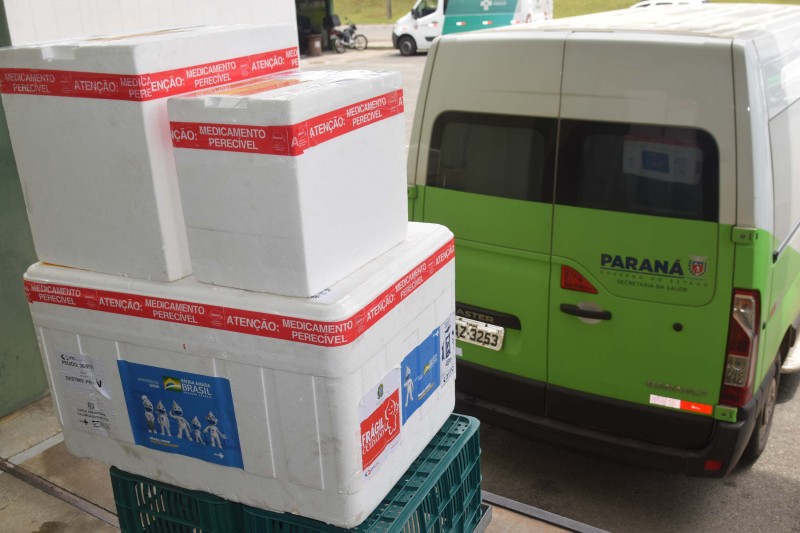 Saúde entrega 86,6 mil vacinas contra a Covid-19 aos municípios nesta quarta-feira 