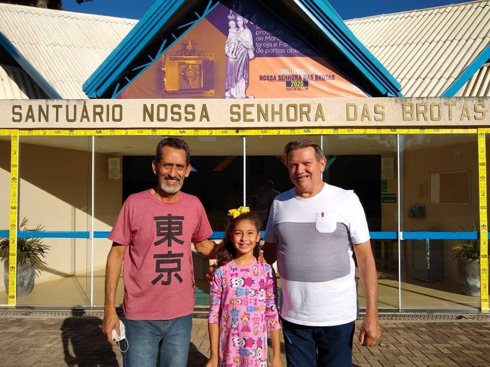 Menina de 10 anos tem graça alcançada no Santuário de Nossa Senhora das Brotas