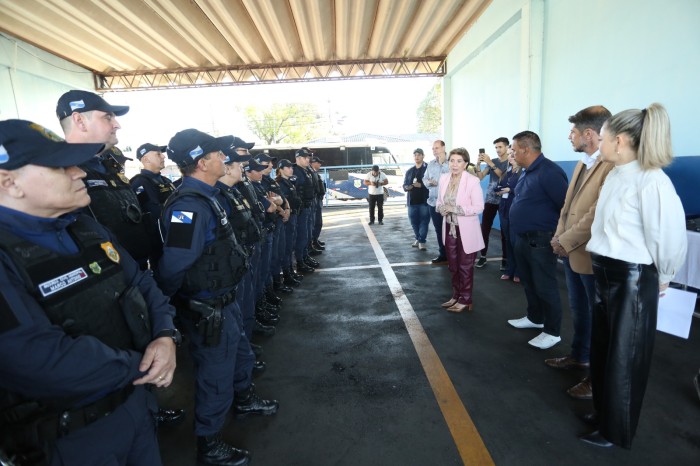 Prefeitura entrega 57 pistolas para a Guarda Civil Municipal