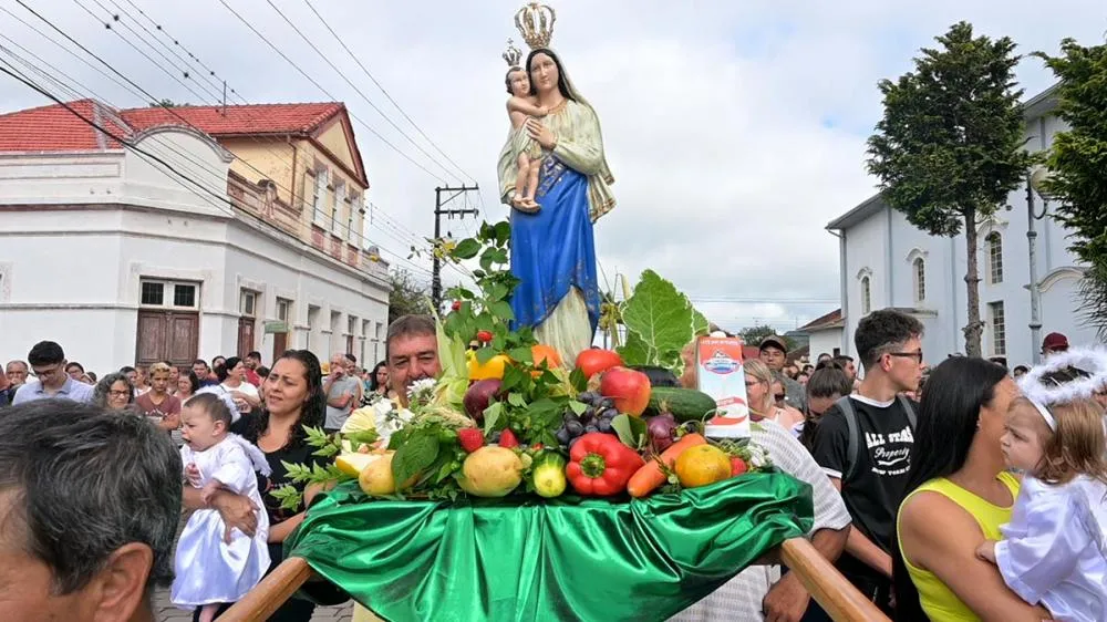 Festa de Nossa Senhora das Brotas em Piraí do Sul celebra tradição e impulsiona turismo religioso
